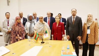 صورة وزيرة البيئة تبحث مع نظيرتها الجزائرية أطر التعاون بين البلدين