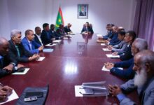 صورة وزير الشؤون الإسلامية يجتمع بمديري الإدرات الجهوية بالقطاع