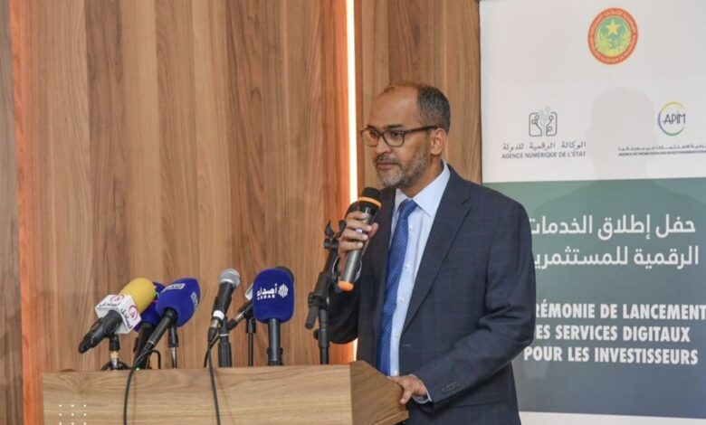 صورة تعيين المختار السالم ولد المنى مديرا عاما لإدارة الضرائب