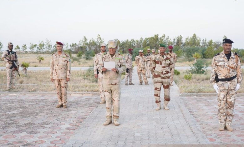 صورة قائد الأركان العامة للجيوش يشرف على تبادل المهام بأركان الجيش الجوي