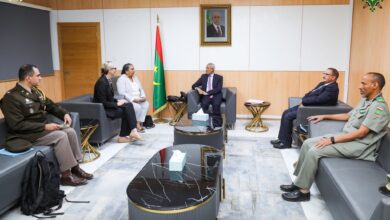 صورة وزير الدفاع يستقبل القائم بالأعمال بالنيابة بالسفارة الأميركية