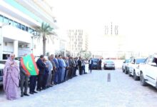 صورة انطلاق بعثات توزيع المعدات اللوجستية لانتخابات التمثيلية النقابية