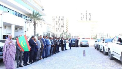 صورة انطلاق بعثات توزيع المعدات اللوجستية لانتخابات التمثيلية النقابية