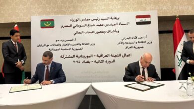 صورة اللجنة المشتركة الموريتانية العراقية تتوج أعمالها بالتوقيع على عدة اتفاقيات تعاون