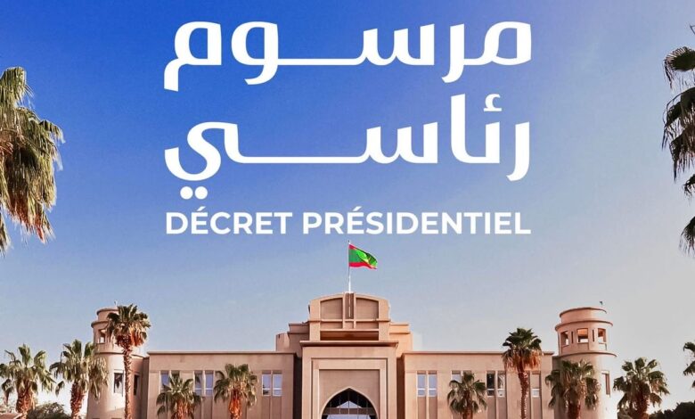 صورة تعيين مكلفين بمهام ومستشار بديوان الوزير الأول