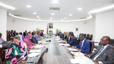 صورة الوزير الأول يترأس اجتماع اللجنة الوزارية المكلفة بمتابعة المشاريع الكبرى