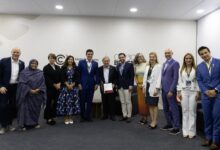 صورة رئيسة جهة نواكشوط تشارك في فعاليات قمة المناخ COP 30