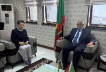 صورة *وزير الشؤون الاقتصادية والتنمية يستقبل السفيرة الإيطالية في بلادنا*