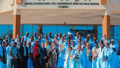 صورة وزير الثقافة والفنون يشرف على افتتاح المؤتمر العام للاتحاد الموريتاني للأدب الشعبي