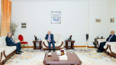 صورة غزواني يلتقي المدير العام لمجموعة التجاري وفا بنك ويبحث معه سبل تعزيز التعاون