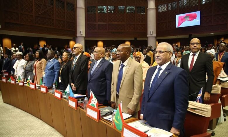 صورة رئيس الجمعية الوطنية يشارك في منتدي برلمان الطفل الإفريقي بالرباط