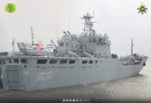 صورة عملية مشتركة ناجحة بين البحرية الوطنية وخفر السواحل في جمهورية الرأس الأخضر