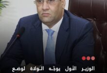 صورة الوزير الأول يوجّه الولاة لوضع مقترحات عملية لتحقيق التنمية المتوازنة