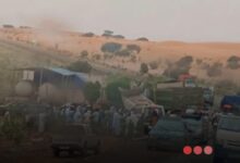 صورة حادث سير خطير قرب بوتلميت يتسبب بحالتي وفاة وعدة جرحى