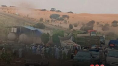 صورة حادث سير خطير قرب بوتلميت يتسبب بحالتي وفاة وعدة جرحى