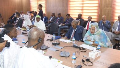 صورة لجنة المالية بالجمعية الوطنية تدرس ميزانية مفوضية الأمن الغذائي