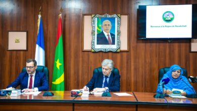 صورة الوزير المنتدب المكلف بالتجارة الخارجية الفرنسي يؤدي زيارته عمل لجهة نواكشوط