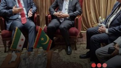 صورة وزير الثقافة يبحث في القاهرة قضية الصحفي إسحاق ولد المختار مع وزير الإعلام السوري