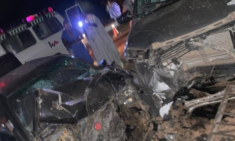 صورة حادث سير يسفر عن وفاة شخص شرق العاصمة نواكشوط