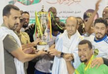 صورة فريق الشرطة الوطينة يفوز بكأس بطولة الإستقلال لكرة القدم داخل الصالات