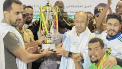 صورة فريق الشرطة الوطينة يفوز بكأس بطولة الإستقلال لكرة القدم داخل الصالات