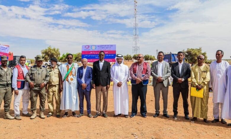 صورة مفوضية الأمن الغذائي توزع  مساعدات على 800 أسرة بالتعاون مع قطر الخيرية