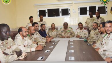 صورة اختتام نشاطات القافلة الطبية العسكرية على المستوى مقاطعة عدل بكرو