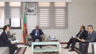 صورة وزير الشؤون الاقتصادية يبحث مع السفير الياباني آفاق التعاون التنموي