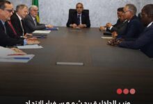 صورة وزير الداخلية يبحث مع سفراء الاتحاد الأوروبي تسهيل إجراءات تأشيرة شنغن