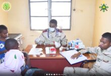 صورة القافلة الطبية العسكري تواصل تقديم خدماتها في مدينة مقامة بولاية غورغول