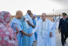 صورة انبيكت لحواش: استقبال شعبي حاشد لفخامة رئيس الجمهورية من طرف مجتمع “التآزر”  ‏‎