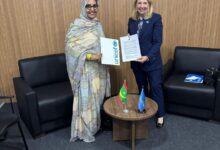 صورة وزيرة البيئة تبحث مع المديرة التنفيذية لليونيسيف سبل حماية الأطفال من آثار التغير المناخي