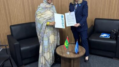 صورة وزيرة البيئة تبحث مع المديرة التنفيذية لليونيسيف سبل حماية الأطفال من آثار التغير المناخي