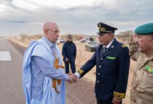 صورة رئيس الجمهورية يصل إلى مدينة باسكنو المحطة الرابعة من جولته بالحوض الشرقي