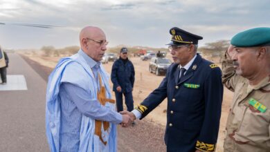 صورة رئيس الجمهورية يصل إلى مدينة باسكنو المحطة الرابعة من جولته بالحوض الشرقي