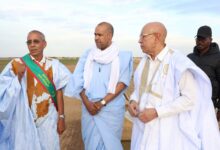 صورة رئيس الجمهورية يتفقد سد “موف” المنجز من طرف المندوبية العامة “التآزر”