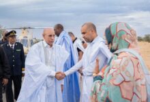 صورة جيكني: استقبال شعبي لفخامة رئيس الجمهورية من طرف مجتمع “التآزر”