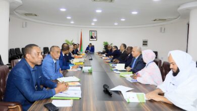 صورة الوزير الأول يترأس اجتماع اللجنة الوطنية لمكافحة السيدا