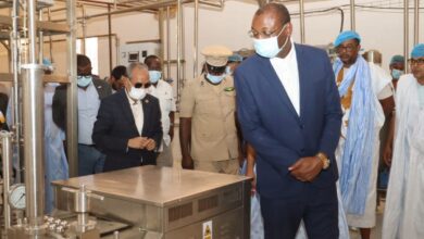 صورة وزير التنمية الحيوانية يؤدي زيارة ميدانية لمصنع ألبان ومزرعة نموذجية في رصو