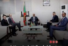 صورة وزير الشؤون الاقتصادية يستقبل السفير الإسباني المعتمد لدي موريتانيا