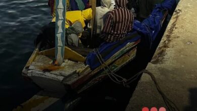 صورة خفر السواحل ينقذ 141 مهاجرا غير نظامي قرب نواذيبو