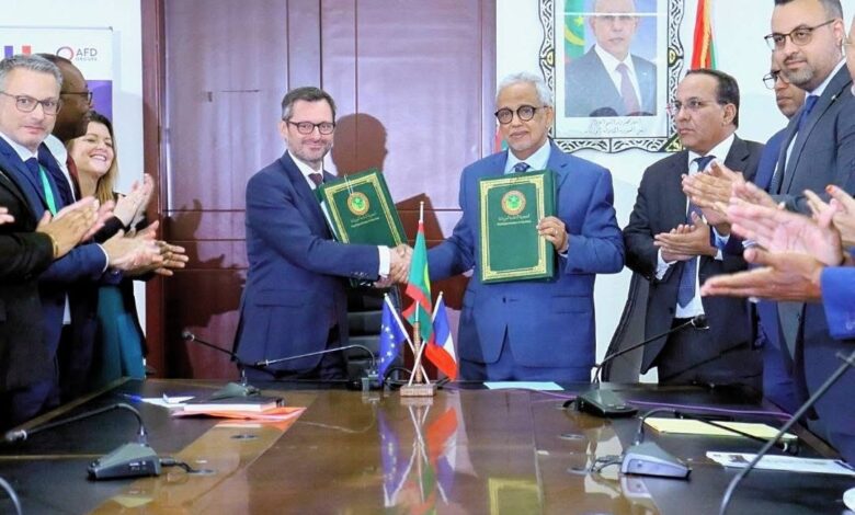 صورة موريتانيا وفرنسا توقعان اتفاقيتي تمويل لمشروع “تنمية تامورت النعاج” لتعزيز الأمن الغذائي والتنمية المحلية