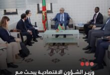 صورة وزير الشؤون الاقتصادية يبحث مع وفد من صندوق الودائع والقروض الإيطالي تعزيز التعاون التنموي