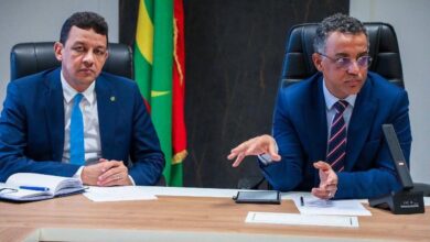 صورة اجتماع مشترك بين قطاعي الصحة والتحول الرقمي لبحث تسريع رقمنة الخدمات الصحية