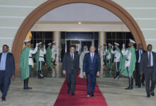 صورة رئيس الجمهورية يتوجه إلى العاصمة القطرية الدوحة، للمشاركة في منتدى الدوحة الثالث والعشرين
