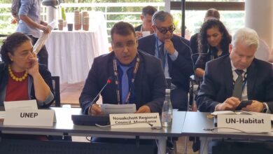 صورة نيروبي نائب رئيسة جهة نواكشوط يشارك في قمة المدن والجهات