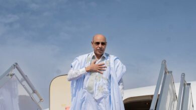 صورة رئيس الجمهورية يتوجه إلى ابيدجان لحضور مراسم تنصيب الحسن واتارا