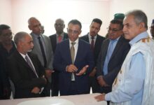 صورة وزير الصحه يؤدي زيارة ميدانية لعدد من المنشآت الصحية في مدينة نواذيبو