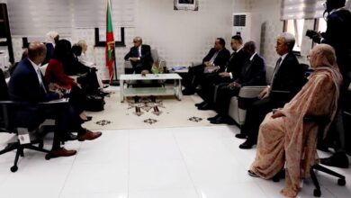 صورة وزير الشؤون الاقتصادية يبحث التعاون الثنائي مع وفد رفيع من البنك الدولي