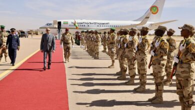 صورة رئيس الجمهورية يصل مدينة كيفة لإطلاق مشاريع خدمية وتنموية